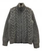 MONCLERモンクレール）の古着「ドライバーズニット」｜グレー