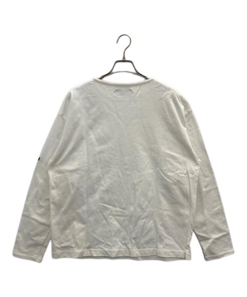 AUBERGE（オーベルジュ）AUBERGE (オーベルジュ) バスクシャツ ホワイト サイズ:42の古着・服飾アイテム