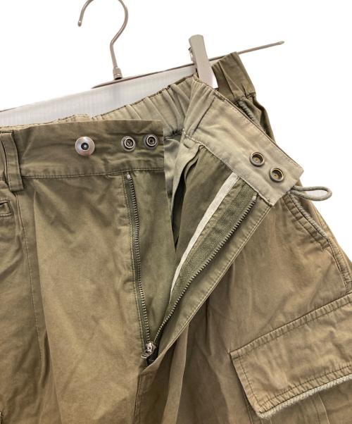 OUTORI（-）OUTORI (-) 2WAYカーゴパンツ オリーブ サイズ:Lの古着・服飾アイテム