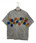 COMME des GARCONS HOMMEコムデギャルソン オム）の古着「90s ドットロゴTee」｜グレー
