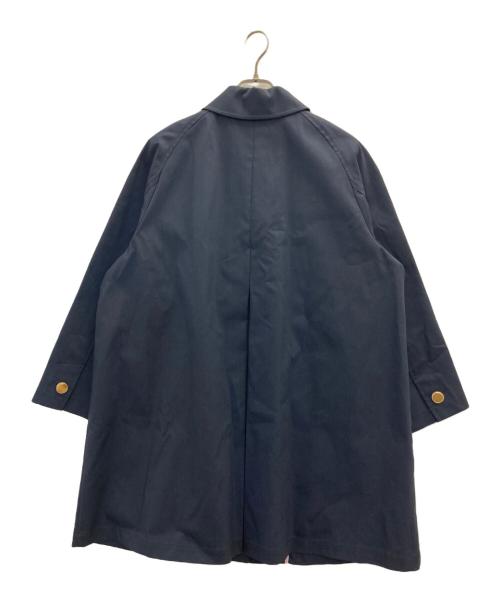 JUSGLITTY（ジャスグリッティー）JUSGLITTY (ジャスグリッティー) ボンディングAラインコート ネイビー サイズ:2 未使用品の古着・服飾アイテム