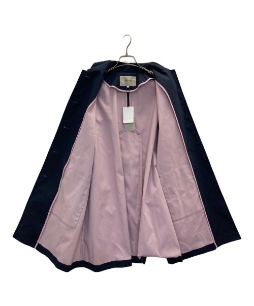 JUSGLITTY（ジャスグリッティー）JUSGLITTY (ジャスグリッティー) ボンディングAラインコート ネイビー サイズ:2 未使用品の古着・服飾アイテム