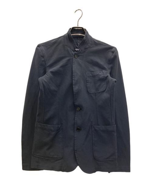 COMME des GARCONS SHIRT（コムデギャルソンシャツ）COMME des GARCONS SHIRT (コムデギャルソンシャツ) 製品染めポリ縮絨ジャケット ネイビー サイズ:Sの古着・服飾アイテム