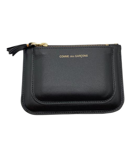 COMME des GARCONS（コムデギャルソン）COMME des GARCONS (コムデギャルソン) レザーコインケース ブラックの古着・服飾アイテム