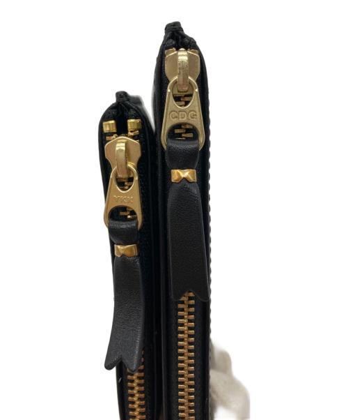 COMME des GARCONS（コムデギャルソン）COMME des GARCONS (コムデギャルソン) レザーコインケース ブラックの古着・服飾アイテム