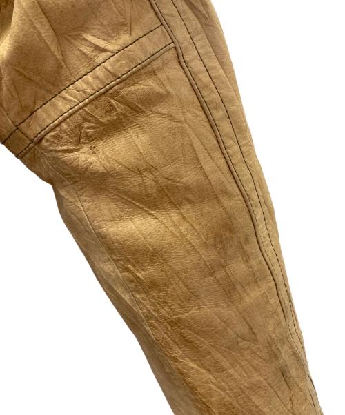 REPLAY（リプレイ）REPLAY (リプレイ) レザージャケット ベージュ サイズ:Ｌの古着・服飾アイテム