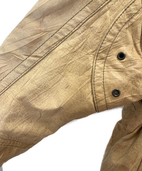 REPLAY（リプレイ）REPLAY (リプレイ) レザージャケット ベージュ サイズ:Ｌの古着・服飾アイテム