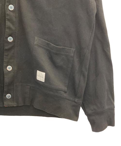 PAUL SMITH（ポールスミス）Paul Smith (ポールスミス) ストレッチスムースカーディガン ブラック サイズ:Ｍの古着・服飾アイテム