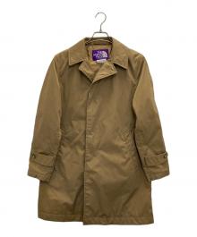 THE NORTHFACE PURPLELABEL（ザ・ノースフェイス パープルレーベル）の古着「65/35ベイヘッドクロスステンカラーコート」｜ベージュ