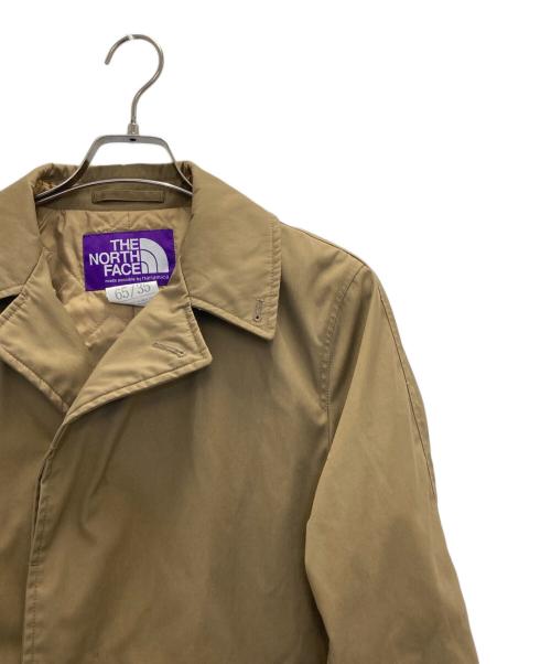 THE NORTHFACE PURPLELABEL（ザ・ノースフェイス パープルレーベル）THE NORTHFACE PURPLELABEL (ザ・ノースフェイス パープルレーベル) 65/35ベイヘッドクロスステンカラーコート ベージュ サイズ:Sの古着・服飾アイテム