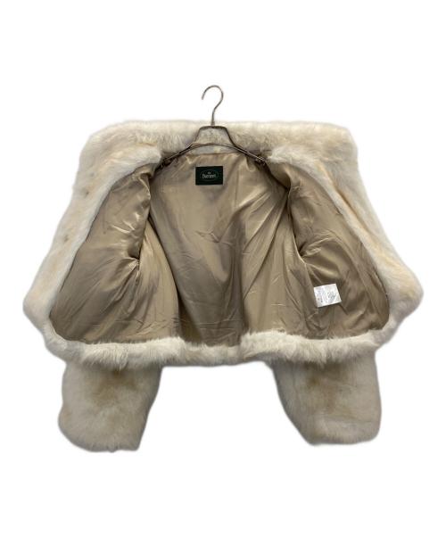 the Barnnet（ザ バーネット）the Barnnet (ザ バーネット) Patine Cropped Eco-Fur Jacket ホワイト サイズ:不明の古着・服飾アイテム