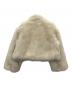 the Barnnet (ザ バーネット) Patine Cropped Eco-Fur Jacket ホワイト サイズ:不明：17000円