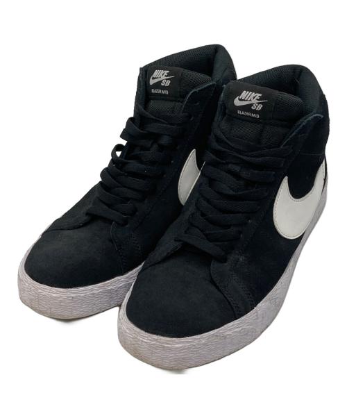 NIKE SB（ナイキエスビー）NIKE SB (ナイキエスビー) ハイカットスニーカー ブラック サイズ:27㎝の古着・服飾アイテム