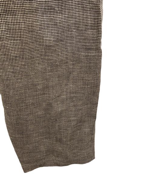 si-si-si comfort（スースースーコンフォート）si-si-si comfort (スースースーコンフォート) 千鳥格子イージーパンツ ブラック×ホワイト サイズ:FREEの古着・服飾アイテム