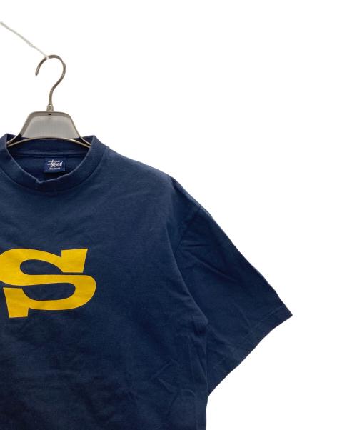 stussy（ステューシー）stussy (ステューシー) SロゴプリントTee ネイビー サイズ:Ｍの古着・服飾アイテム