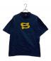 stussy（ステューシー）の古着「SロゴプリントTee」｜ネイビー