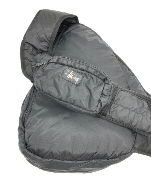 stussy（ステューシー）stussy (ステューシー) ワンショルダーバッグ ブラックの古着・服飾アイテム