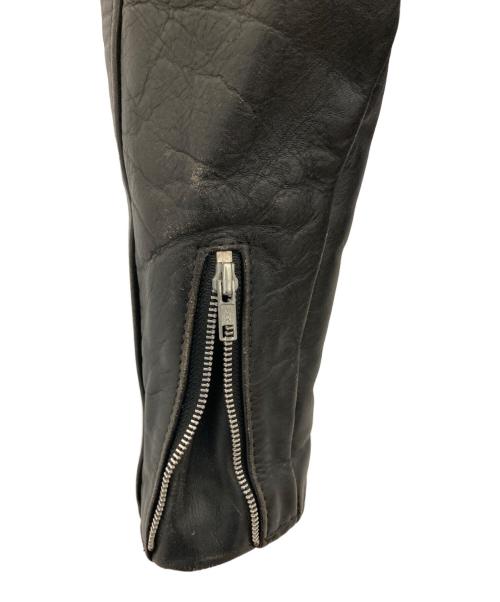 Schott（ショット）Schott (ショット) シングルライダースジャケット ブラック サイズ:38の古着・服飾アイテム