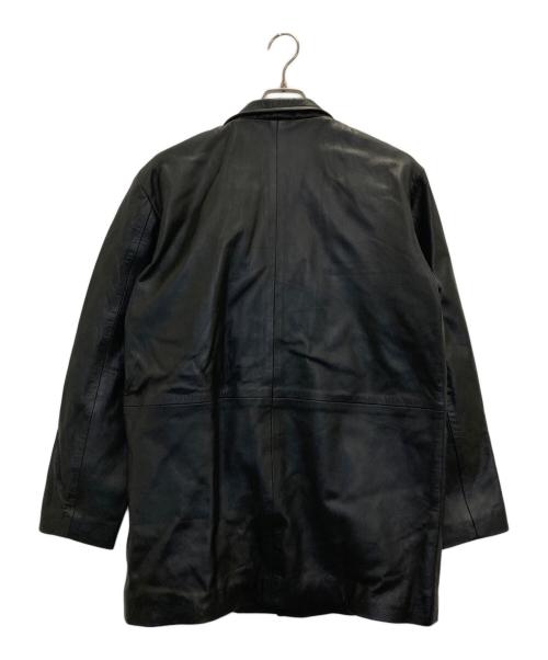 RHENIUM（レニウム）RHENIUM (レニウム) ラムレザージャケット ブラック サイズ:38の古着・服飾アイテム