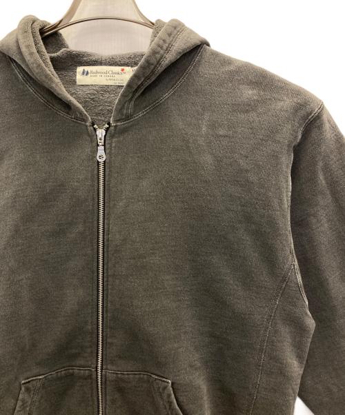 REDWOOD CLASSICS（レッドウッドクラシックス）Redwood Classics (レッドウッドクラシックス) ジップパーカー グレー サイズ:Ｍの古着・服飾アイテム
