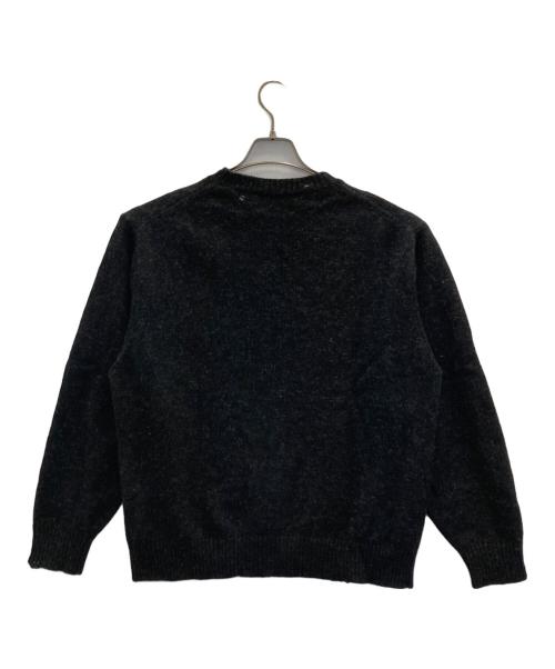 STILL BY HAND（スティルバイハンド）STILL BY HAND (スティルバイハンド) ダメージ風プルオーバーニット ブラック サイズ:46の古着・服飾アイテム
