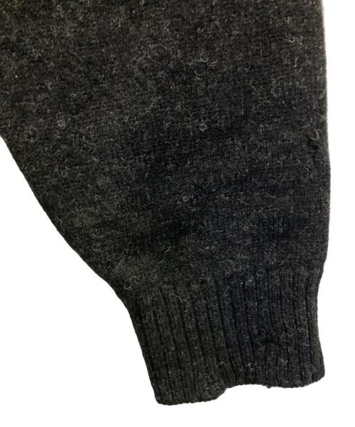STILL BY HAND（スティルバイハンド）STILL BY HAND (スティルバイハンド) ダメージ風プルオーバーニット ブラック サイズ:46の古着・服飾アイテム