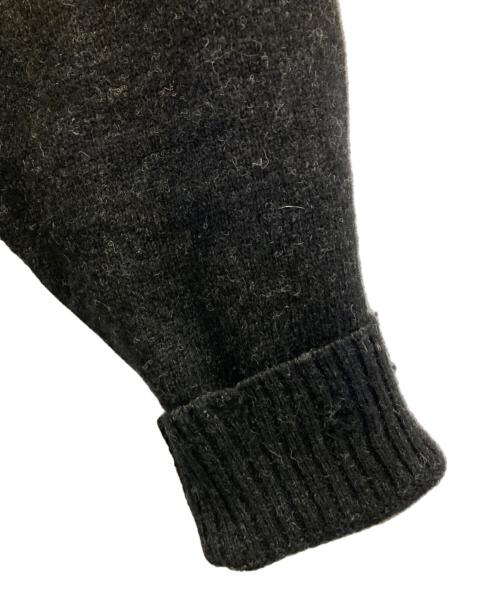 STILL BY HAND（スティルバイハンド）STILL BY HAND (スティルバイハンド) ダメージ風プルオーバーニット ブラック サイズ:46の古着・服飾アイテム