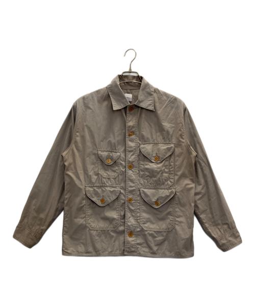 POST O'ALLS（ポストオーバーオールズ）POST O'ALLS (ポストオーバーオールズ) クルーザージャケット ベージュ サイズ:Mの古着・服飾アイテム