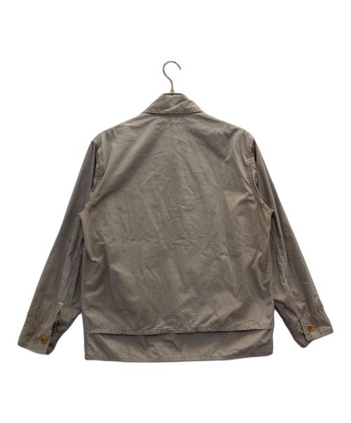 POST O'ALLS（ポストオーバーオールズ）POST O'ALLS (ポストオーバーオールズ) クルーザージャケット ベージュ サイズ:Mの古着・服飾アイテム