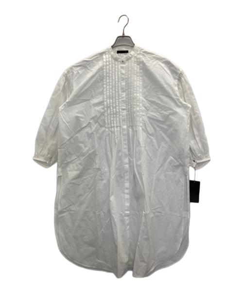 TOMORROW LAND（トゥモローランド）TOMORROW LAND (トゥモローランド) ホワイトコンビネーション サークルレースロングブラウス ホワイト サイズ:36 未使用品の古着・服飾アイテム