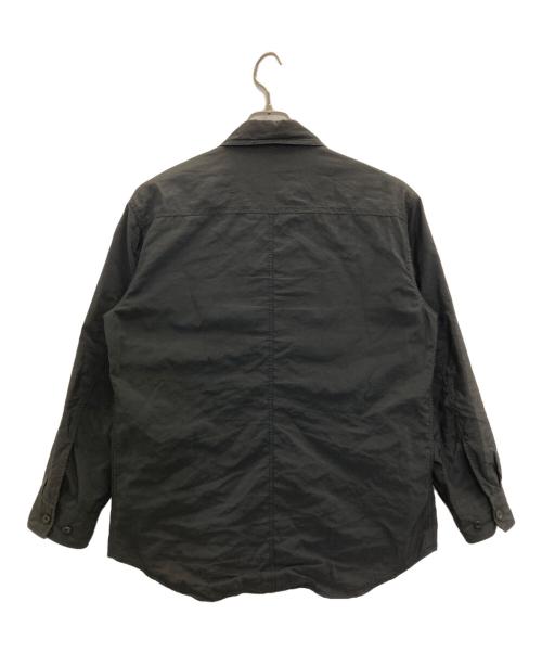 GIORGIO ARMANI（ジョルジョアルマーニ）GIORGIO ARMANI (ジョルジョアルマーニ) ナイロンシャツジャケット ブラック サイズ:54の古着・服飾アイテム