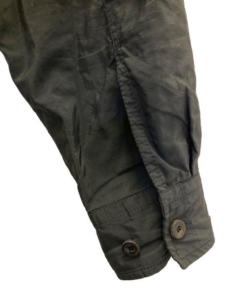 GIORGIO ARMANI（ジョルジョアルマーニ）GIORGIO ARMANI (ジョルジョアルマーニ) ナイロンシャツジャケット ブラック サイズ:54の古着・服飾アイテム