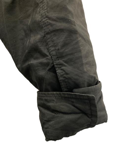 GIORGIO ARMANI（ジョルジョアルマーニ）GIORGIO ARMANI (ジョルジョアルマーニ) ナイロンシャツジャケット ブラック サイズ:54の古着・服飾アイテム