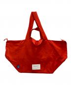 BEYOND THE VINESビヨンド ザ バインズ）の古着「Reversible Relaxed Bag」｜レッド
