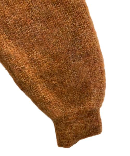 reverve（リバーブ）reverve (リバーブ) Mohair Vneck CD オレンジ サイズ:FREEの古着・服飾アイテム