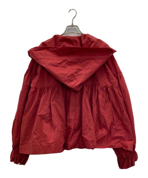 Madder Madder（マダマダ）madder madder (マダマダ) CANDY SLEEVE ANORAK - AUTUMN LEAVES レッド サイズ:サイズ表記なしの古着・服飾アイテム