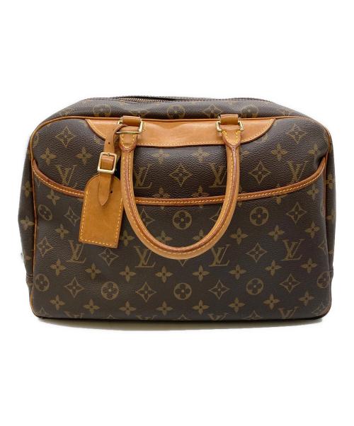 LOUIS VUITTON（ルイ ヴィトン）LOUIS VUITTON (ルイ ヴィトン) ドーヴィル ボーリングヴァニティ ハンドバッグ ブラウンの古着・服飾アイテム
