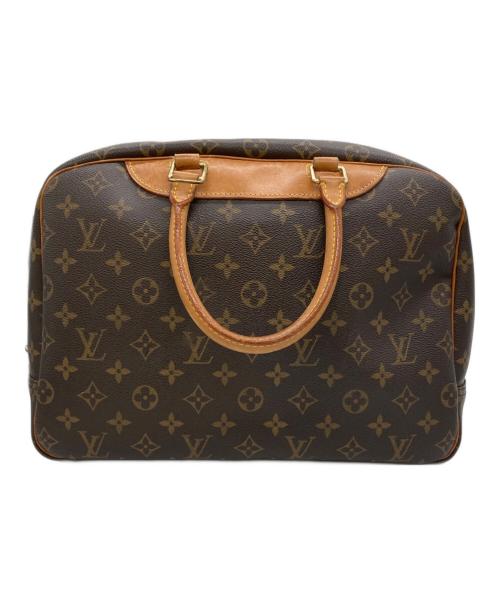 LOUIS VUITTON（ルイ ヴィトン）LOUIS VUITTON (ルイ ヴィトン) ドーヴィル ボーリングヴァニティ ハンドバッグ ブラウンの古着・服飾アイテム