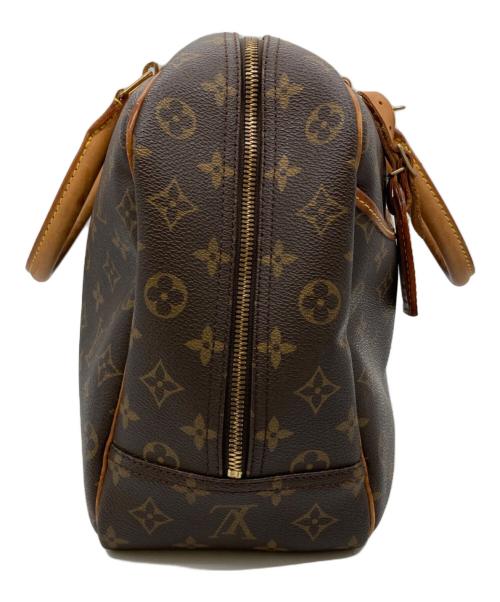 LOUIS VUITTON（ルイ ヴィトン）LOUIS VUITTON (ルイ ヴィトン) ドーヴィル ボーリングヴァニティ ハンドバッグ ブラウンの古着・服飾アイテム
