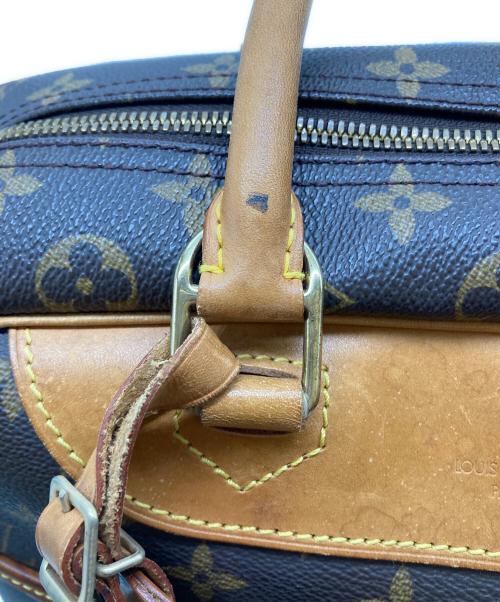 LOUIS VUITTON（ルイ ヴィトン）LOUIS VUITTON (ルイ ヴィトン) ドーヴィル ボーリングヴァニティ ハンドバッグ ブラウンの古着・服飾アイテム