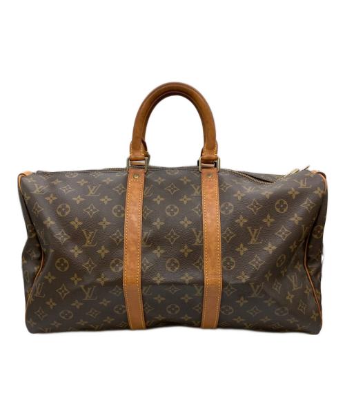 LOUIS VUITTON（ルイ ヴィトン）LOUIS VUITTON (ルイ ヴィトン) トラベルバッグ ブラウンの古着・服飾アイテム