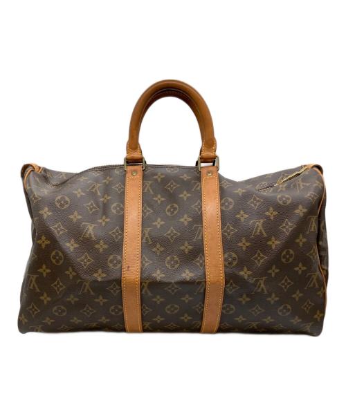 LOUIS VUITTON（ルイ ヴィトン）LOUIS VUITTON (ルイ ヴィトン) トラベルバッグ ブラウンの古着・服飾アイテム