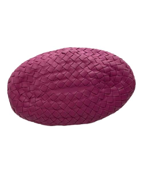 BOTTEGA VENETA（ボッテガベネタ）BOTTEGA VENETA (ボッテガベネタ) イントレチャートワンショルダーバッグ ピンクの古着・服飾アイテム
