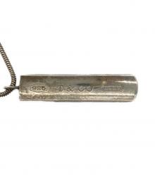 TIFFANY & Co.（ティファニー）の古着「1837 ナロー バー スネークチェーンネックレス」｜シルバー