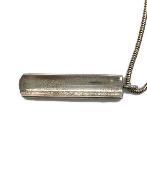TIFFANY & Co.（ティファニー）TIFFANY & Co. (ティファニー) 1837 ナロー バー スネークチェーンネックレス シルバーの古着・服飾アイテム