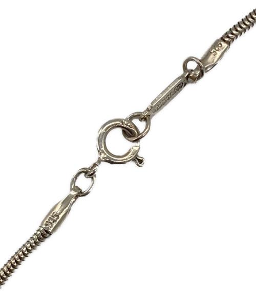 TIFFANY & Co.（ティファニー）TIFFANY & Co. (ティファニー) 1837 ナロー バー スネークチェーンネックレス シルバーの古着・服飾アイテム