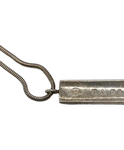 TIFFANY & Co.（ティファニー）TIFFANY & Co. (ティファニー) 1837 ナロー バー スネークチェーンネックレス シルバーの古着・服飾アイテム