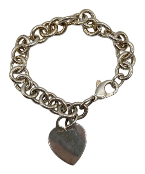 TIFFANY & Co.（ティファニー）TIFFANY & Co. (ティファニー) ハートタグブレスレット シルバーの古着・服飾アイテム