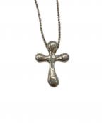 TIFFANY & Co.ティファニー）の古着「エルサペレッティスモールクロスネックレス」｜シルバー