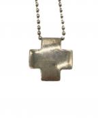 TIFFANY & Co.ティファニー）の古着「ローマンクロスネックレス」｜シルバー